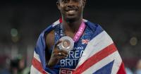 Jeremiah Azu lands European 100m silver in Birmingham
