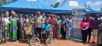 WES Governor donates SSP 15 million to community health insurance