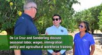 Federal Officials Visit Rio Farm to Address South Texas Agriculture Workforce