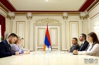 Ruben Rubinyan, UK Ambassador discuss strategic partnership