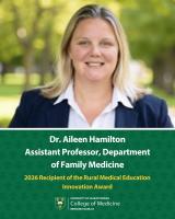 Humboldt physician Dr. Aileen Hamilton honoured for rural medical education innovation