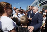 Japan protests as Putin visits disputed Islands for first time