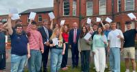 Northern Ireland students get A-Level results as number of top grades rise - in pictures