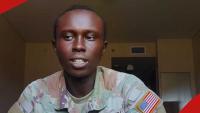 US-based Kenyan TikToker Newton narrates how he joined US Army 3 years after relocating