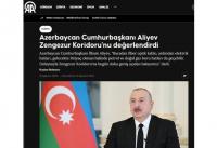 President Ilham Aliyev’s remarks during interview in Nakhchivan in world media spotlight