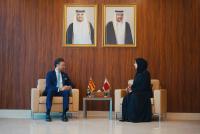 Minister of Education and Higher Education meets Ambassador of Spain