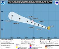 Tropical Storm Lala Tracker Map: 'Catastrophic' Warning Issued for Hawaii