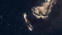 Huge oil spill off the coast of Oman now covers hundreds of square miles