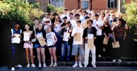 Students at CRGS share fond experiences after receiving A-level results