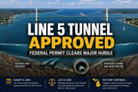 Feds Approve Enbridge Line 5 Tunnel — But Michigan Supreme Court Ruling Leaves Project In Limbo