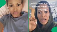 "Absolutely correct": Woman begs white South Africans to learn Bantu languages, SA agrees
