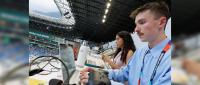 Grady College students cover the world’s largest sporting event