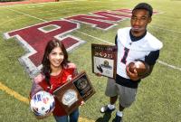 Ashley Valencia, DeMari Nunley selected as PMA Athletes of the Year