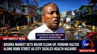 Bourda Market Gets Major Clean-Up, Vending Halted  Along Robb Street As City Tackles Health Hazards