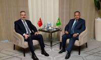 Nabil Fahmy Meets Turkish Foreign Minister