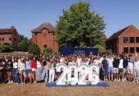 Two College students get 100% in creative subjects and two foreign students achieve four top grades