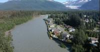 Juneau glacial outburst flood now forecast to peak at slightly lower levels later Thursday