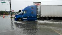 Flooding washes out I-70 westbound in eastern Indiana near Ohio line