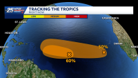 Two tropical waves in the Atlantic have development potential