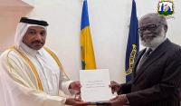 Qatari envoy engages top officials in SVG