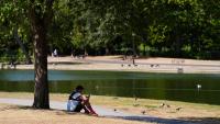 Britain bakes: UK declares hottest day of the year as temperatures soar above 38C