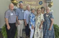 Local retired educators attend regional meeting