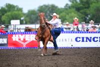 Wyoming’s Hadley Thompson wins 4th overall world goat tying title