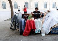 The many faces of homelessness in Malaga in summer