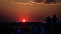 Rare total solar eclipse wows European spectators