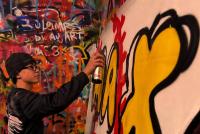 Los Feliz is throwing a free art and music block party with live murals, local artists, and cool music this weekend