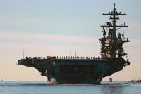 New aircraft carrier heads toward Mideast after reports of issues on San Diego-based USS Lincoln