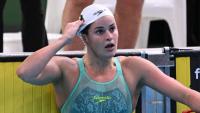 Aussie Kaylee McKeown helplessly watches  Italian teen sensation Sara Curtis set ‘absurd’ new world record