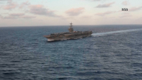 USS George Washington deployed to the Middle East