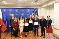 Embassy encourages 2026 impact! Intern cohort to lead, champion Filipino-American causes during graduation ceremony