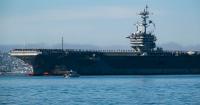Maryland Governor Wes Moore reacts to USS Abraham Lincoln deployment