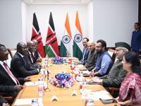 VP Radhakrishnan meets Kenyan Parliamentary delegation in New Delhi
