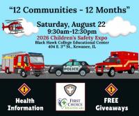 Health Departments and First Choice Healthcare Host Family Outreach at Kewanee Children’s Safety Event on August 22, 2026