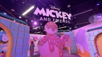 Lights, Camera, Sparkle! Disney Consumer Products Brings a Dance Floor to the D23 Show Floor