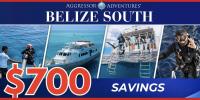 Aggressor Adventures Announces Limited-Time $700 Savings on New Belize South Itinerary