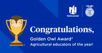 Nationwide selects 15 states’ Golden Owl Ag Educators of the Year