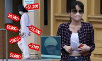 Chinese heiress LanLan spotted at Sydney police station in $26,000 outfit - as questions remain over her mysterious wealth