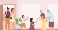 One in four Albanians see family or friends every day