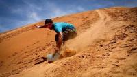 Ounianga Dunes in Chad: A sandboarder's dream