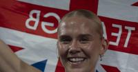 Emily Newnham wins European silver in 400m hurdles