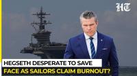 USS Abraham Lincoln’s long Iran mission sparks alarm: Hegseth rejects reports of poor conditions of sailors