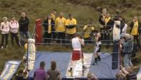 A boxing match on Ireland's highest mountain