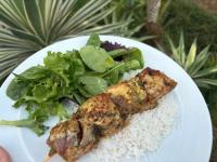 Summer sizzle: seared tuna kebabs!