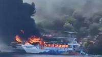 Turkey boat trip horror as 115 people leap into sea to escape fire