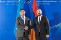 Armenian produce, fish exports to Kazakhstan discussed