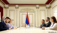 Rubinyan received the UK Ambassador to Armenia